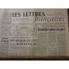 Les Lettres Françaises n109 24 mai 1946 paulhan steinbeck chamson...