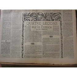 Les Lettres Françaises n109 24 mai 1946 paulhan steinbeck chamson...