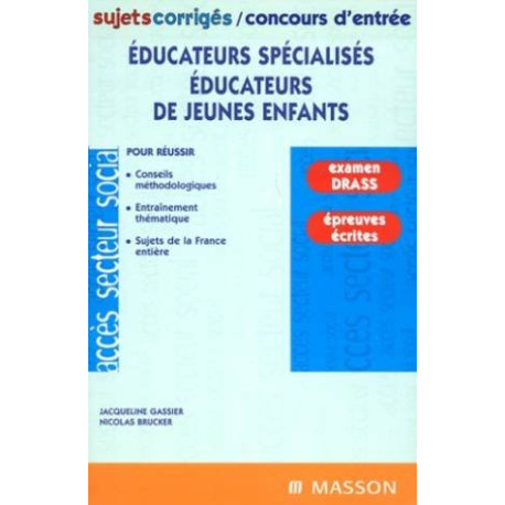 Educateurs spécialisés éducateurs de jeunes enfants : Sujets... Educateurs spécialisés éducateurs de jeunes enfants : Sujets...