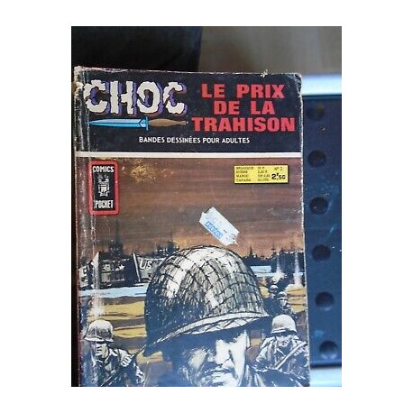 Choc n 3 Comics Pocket arédit août 1972
