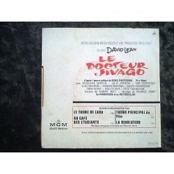 Bande originale du film Le Docteur Jivago 45T MGM 63 635