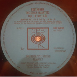 String Quartets Opus 18 No. 5 In A et No. 6 In B Flat