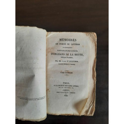 Mémoires en Forme de Lettres sur monseigneur Louis-François...