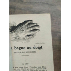 Mon Roman policier La bague au doigt - r -m de nizerolles Fere