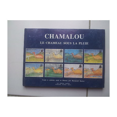 CHAMALOU le chameau sous la pluie Conte à colorier de
