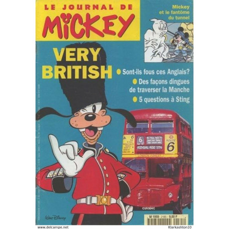 Le Journal de Mickey hebdomadaire N° 2185