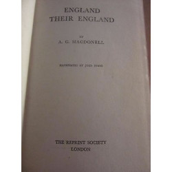 a g macdonell England their England The Reprint society