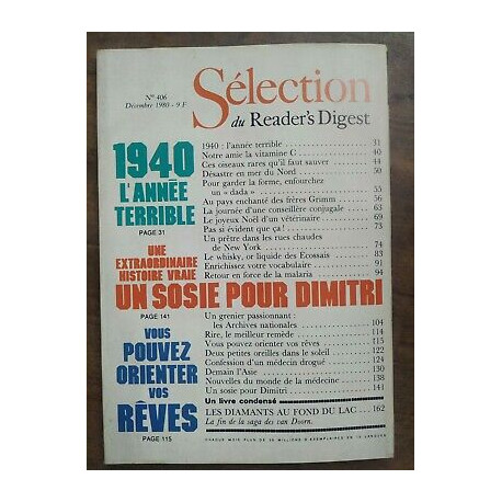 Nº 406 Décembre 1980