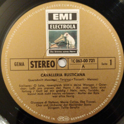 Cavalleria Rusticana / Der Bajazzo (Querschnitte In Italienischer...