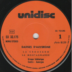 Danses D'Auvergne