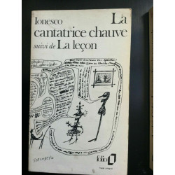 e ionesco La cantatrisco gallimard