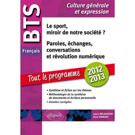 Le Sport Miroir de Notre Société ? Paroles Échanges Conversations... Le Sport Miroir de Notre Société ? Paroles Échanges Conversations...