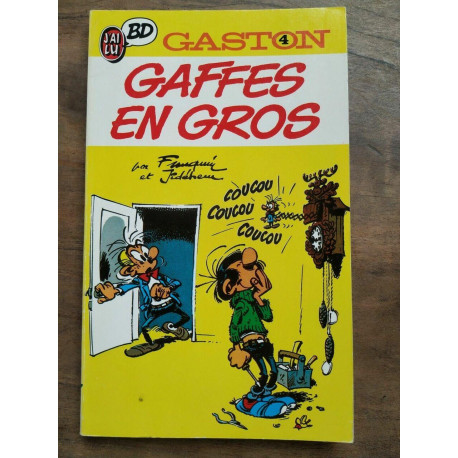 Gaston tome 4 Gaffes en Gros J'ai lu