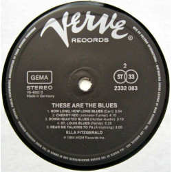 These Are The Blues