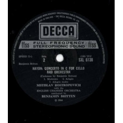 Cello Symphony Op. 68 / Cello Concerto In C