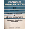 Contrats de mariage et régimes matrimoniaux : Conclusion...
