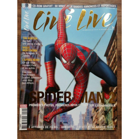 Ciné Live n77 spider man Mars 2004