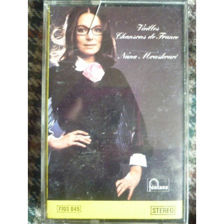 Nana Mouskouri Vieilles chansons de France Cassette Audio-K7... Nana Mouskouri Vieilles chansons de France Cassette Audio-K7...