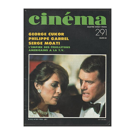 Revue CINEMA n291 Mars 1983 Feuilletons Américains
