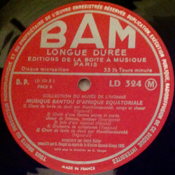 Musique Bantou D'Afrique Équatoriale