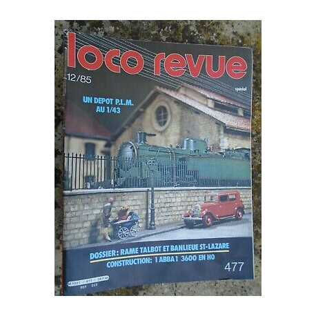 Loco Revue n 477 décembre 1985