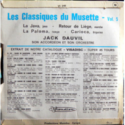 Les Classiques Du Musette Vol. 5