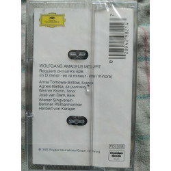 Mozart Requiem Anna Tomowa-Sintow Cassette Audio K7 NEUVE SOUS BLISTER