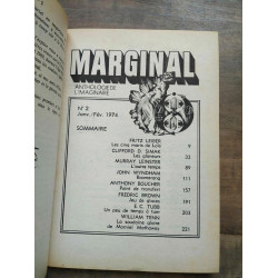 Marginal Anthologie de l'imaginaire n2 janvier février 1974