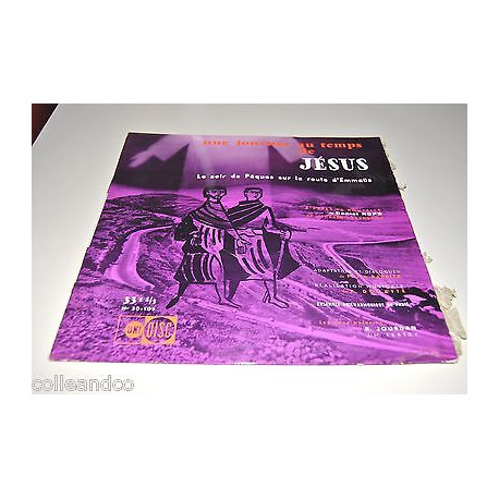 Vinyle 12 30cm UNE JOURNEE AU TEMPS DE JESUS Le soir DE Pâques n... Vinyle 12 30cm UNE JOURNEE AU TEMPS DE JESUS Le soir DE Pâques n...