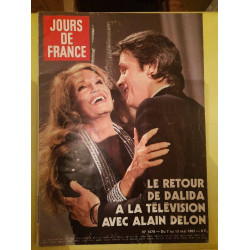 Jours de France n 1479 Retour de Dalida à Télé avec Delon 7 au 13...