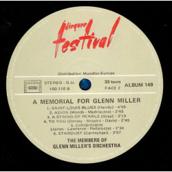A Memorial For Glenn Miller Vol.1