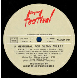 A Memorial For Glenn Miller Vol.1