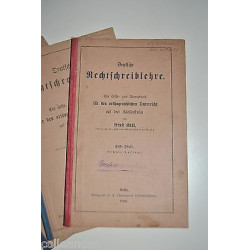 Ernst Kuhl DEUTSCHE RECHTSCHREIBLEHRE Stufe 123 1885 1884 1881