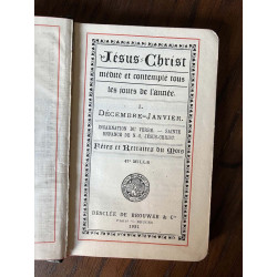 Jésus Christ médité et contemplé tous les jours de l'année Tome 1 6