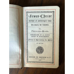 Jésus Christ médité et contemplé tous les jours de l'année Tome 1 6