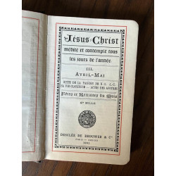 Jésus Christ médité et contemplé tous les jours de l'année Tome 1 6