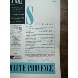 La France a Table - Haute Provence Nº 61