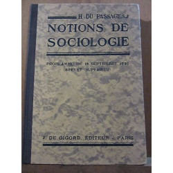h du passage Notions de sociologie programme du 18 sept j