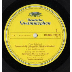 Symphonie Nr. 8 H-moll D. 759 »Unvollendete« / Symphonie Nr. 5...
