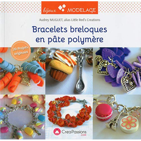 Bracelets breloques en pâte polymère Bracelets breloques en pâte polymère