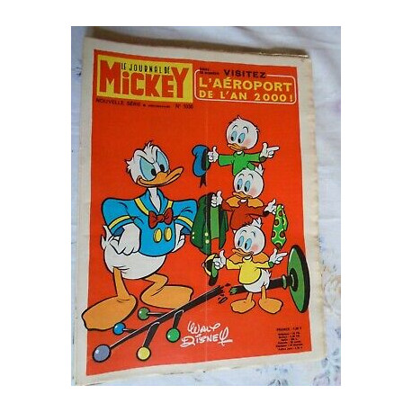 Le Journal de Mickey hebdomadaire N 1036