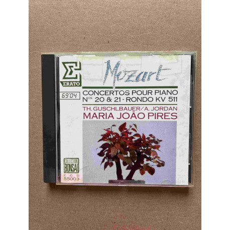 Mozart: Concertos pour piano Nos 20&21 - Maria Joao Pires/ CD