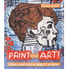 Print your art! Tableaux mixed media au tampon et au pochoir