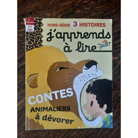 J'apprends à lire Hors-série- Contes animaliers à dévorer Milan