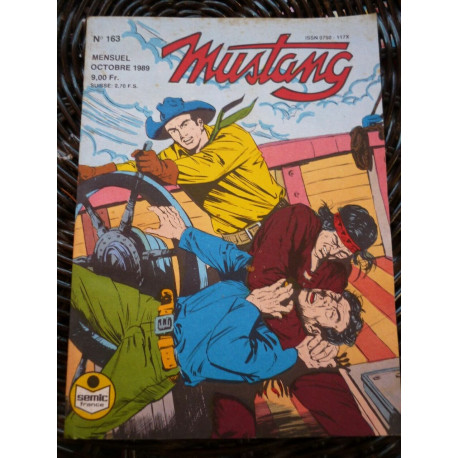 Mustang n163 mensuel Editions lug octobre 1989