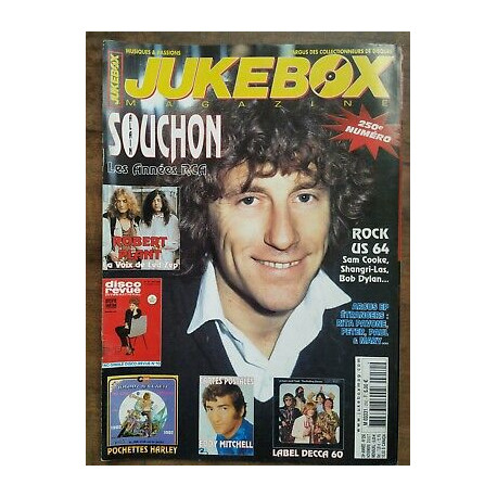 Jukebox Magazine Nº250 Novembre 2007 Alain Souchon