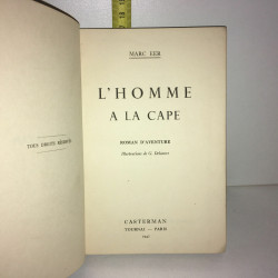 Marc Eer L'HOMME A LA CAPE illustrations g Delancre