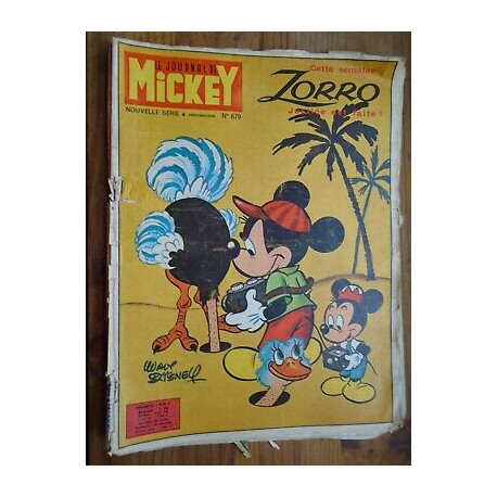 Le Journal de Mickey hebdomadaire N 679