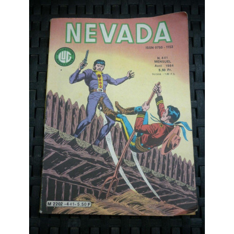 Nevada mensuel n441 Le petit ranger 13 Editions lug 041984