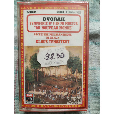 Dvorak Symphonie N9 Du Nouveau Monde Cassette Audio-K7 NEUVE SOUS... Dvorak Symphonie N9 Du Nouveau Monde Cassette Audio-K7 NEUVE SOUS...